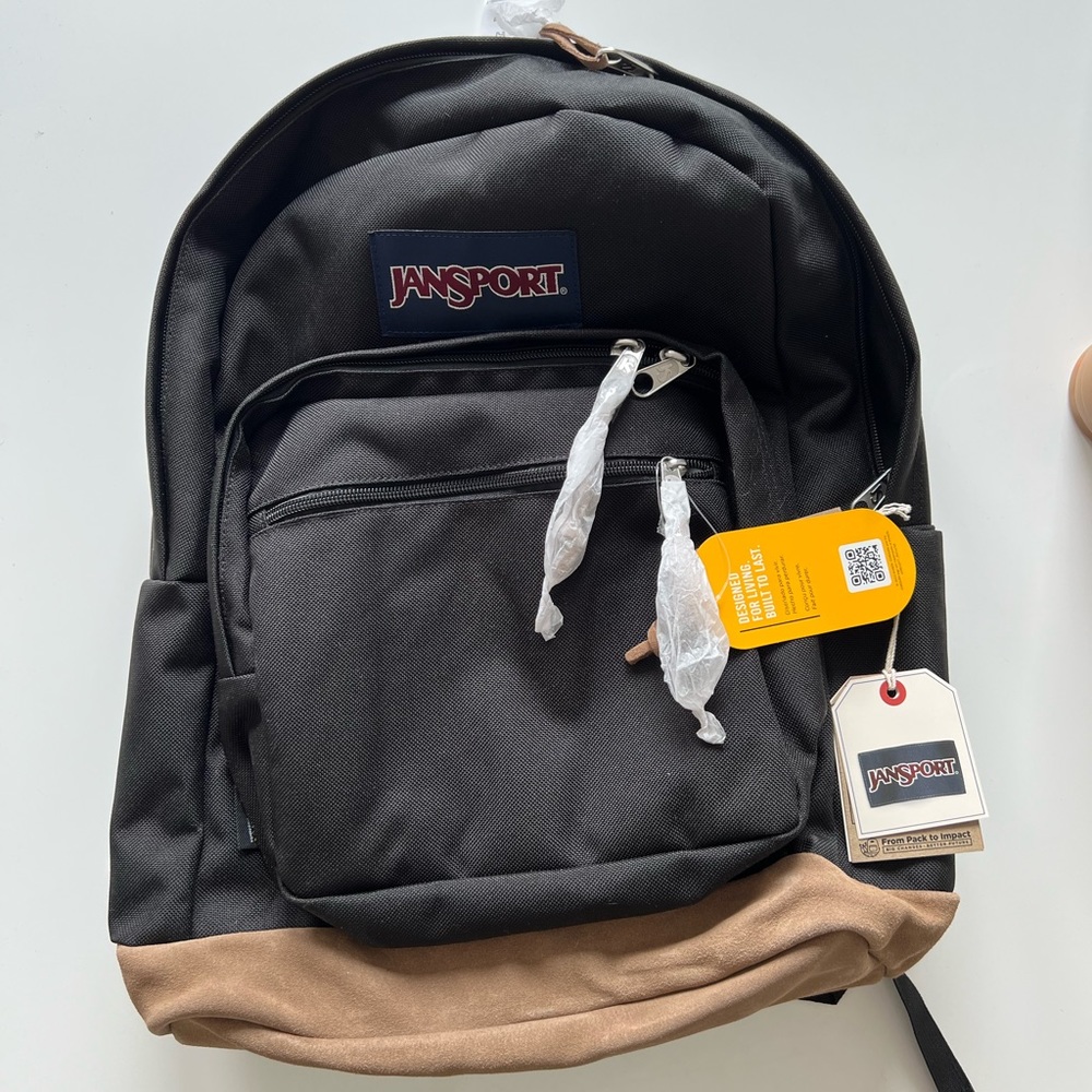 NWT Jansport Right Pack Backpack - Black